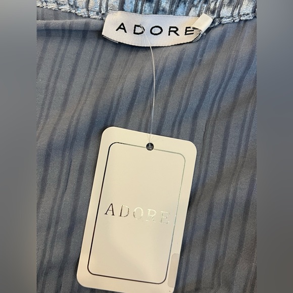 NWT Adore Blue Classy Trim Cardigan- XL - Picture 11 of 11